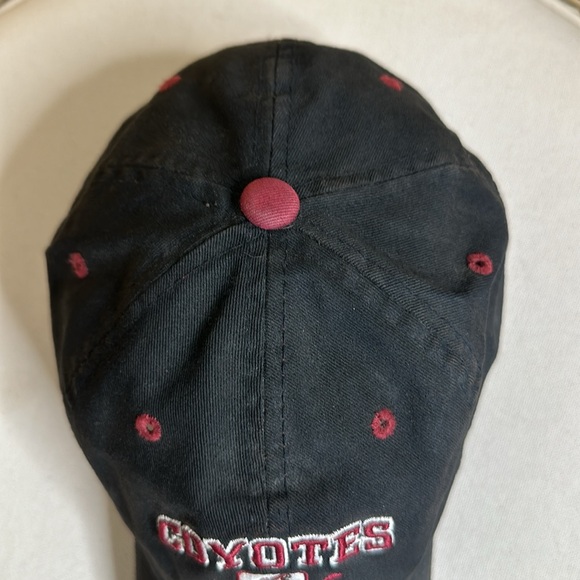 Vintage Broken In Phoenix Coyotes Hockey Authentic Zephyr The Z Hat Ball Cap - Picture 11 of 16